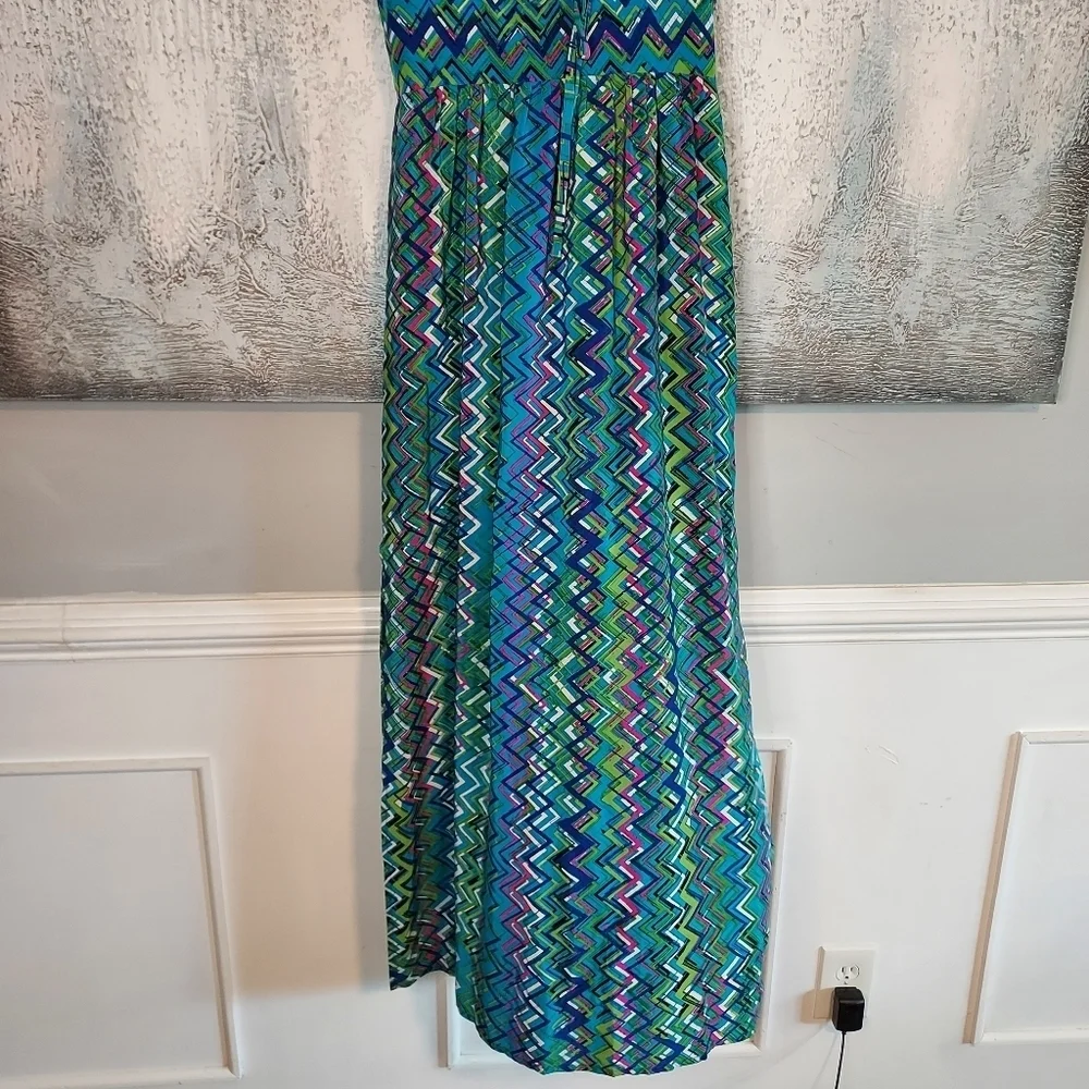 Amanda Uprichard 100% Silk Print Dress - Picture 12 of 14